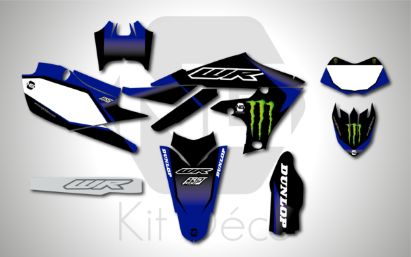 kit déco 250 450 wrf 2020 2021 2022 2023 2024 yamaha enduro ng drag series decals stickers graphics autocollant adhesifs_Plan de travail 1
