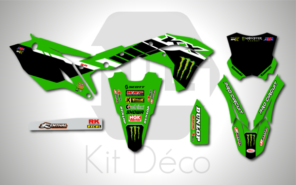kit déco 250 kxf 2017 2018 2019 2020 kawasaki ng motocross factory 2024 mx decals stickers graphics autocollant adhesifs_Plan de travail 1