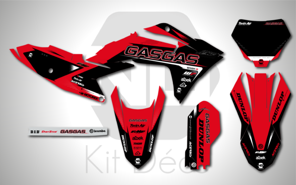 kit déco 85 mc 2025 2026 gasgas motocross ng alba séries mx gaphics stickers autocollant adhesifs_Plan de travail 1