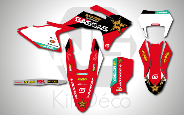kit déco gasgas 125 250 300 350 450 500 ec ecf 2024 2025 2026 enduro ng factory 2025 décals stickers graphics autocollant adhesifs_Plan de travail 1