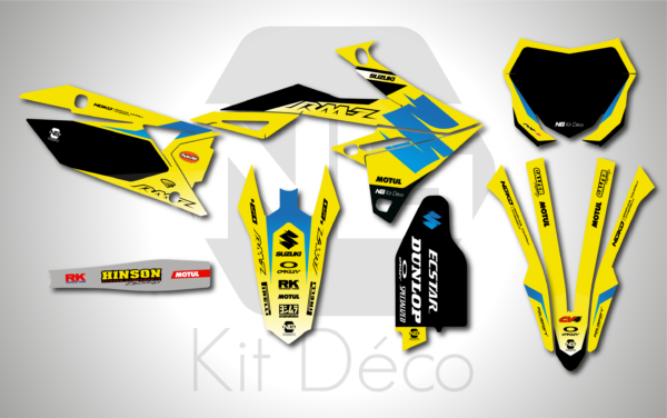 kit déco suzuki 250 450 rmz 2018 2019 2020 2021 2022 2023 2024 2025 2026 motocross ng fine series decals stickers graphics autocollant adhesifs 2_Plan de travail 1