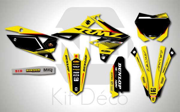 kit déco suzuki 250 450 rmz 2018 2019 2020 2021 2022 2023 2024 2025 motocross ng capu series decals stickers graphics autocollant adhesifs2_Plan de travail 1