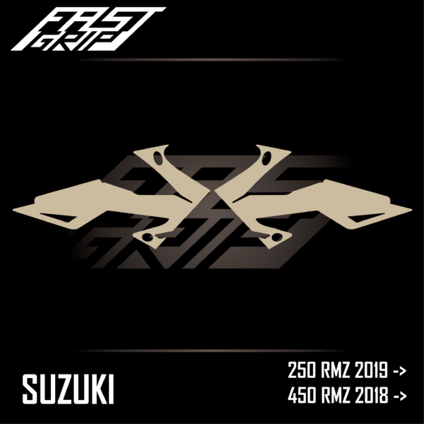 grip protections ouies de radiateur suzuki 250 450 rmz 2018 2019 2020 2021 2022 2023 2024 2025 2026 full fast grip motocross_Plan de travail 1