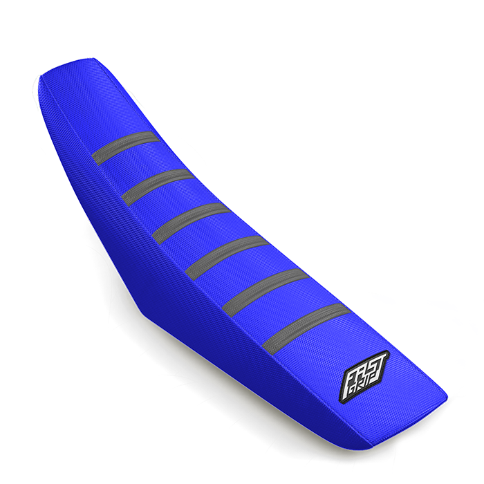 housse de selle sherco 125 250 300 350 450 500 se sef 2025 2026 2027 bleue grise fast grip antidérapant seat cover