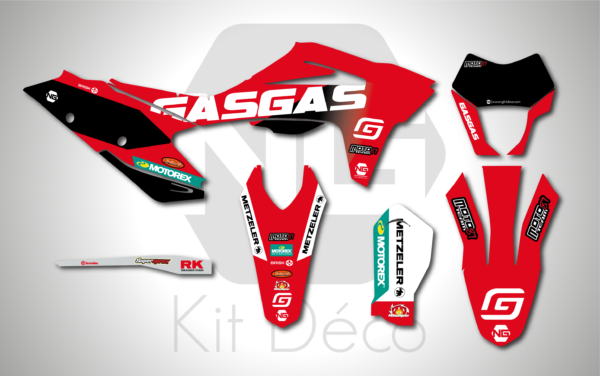 kit déco 125 200 250 300 350 450 ec ecf 2021 2022 2023 gasgas enduro ng mt81 2024 decals stickers graphics autocollant adhesifs_Plan de travail 1