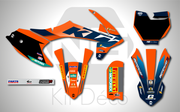 kit déco 50 sx 2016 2017 2018 2019 2020 2021 2022 2023 ktm ng motocross vdl motorsports 2025 decals stickers mx graphics autocollant_Plan de travail 1