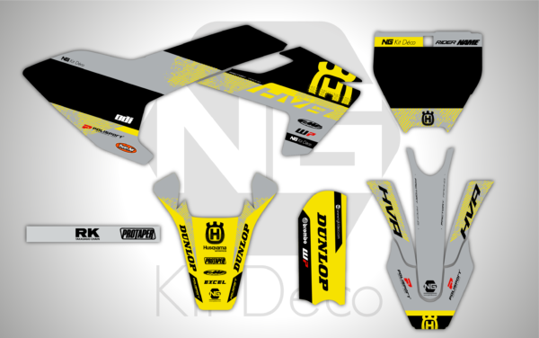 kit déco husqvarna 50 tc 2017 2018 2019 2020 2021 2022 2023 ng motocross scratch séries mx decals stickers graphics autocollant adhesifs_Plan de travail 1