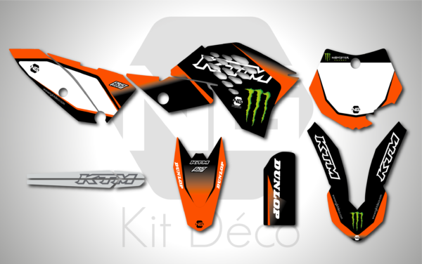 kit déco ktm 65 sx 2009 2010 2011 2012 2013 2014 2015 motocross ng drag séries decals stickers graphics autocollant adhesifs_Plan de travail 1