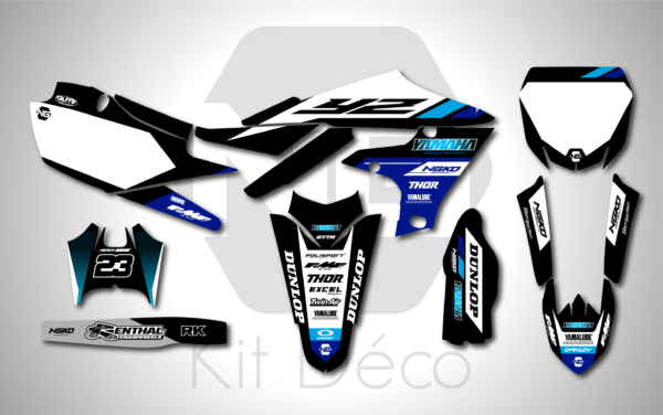 kit déco yamaha 250 450 yzf 2018 2019 2020 2021 2022 2023 motocross ng cyan séries mx decals stickers graphics autocollant adhesifs_Plan de travail 1