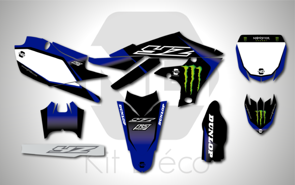 kit déco yamaha 250 450 yzf 2018 2019 2020 2021 2022 2023 motocross ng drag series mx decals stickers graphics autocollant adhesifs_Plan de travail 1