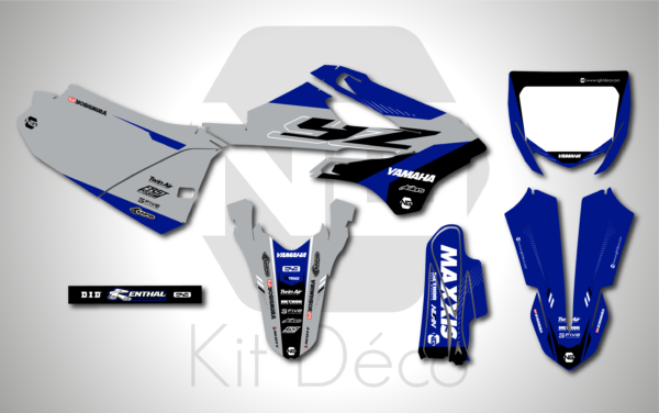 kit déco yamaha 85 yz 2022 2023 2024 2025 2026 motocross ng bionic series mx decals graphics autocollant adhésifs 2_Plan de travail 1