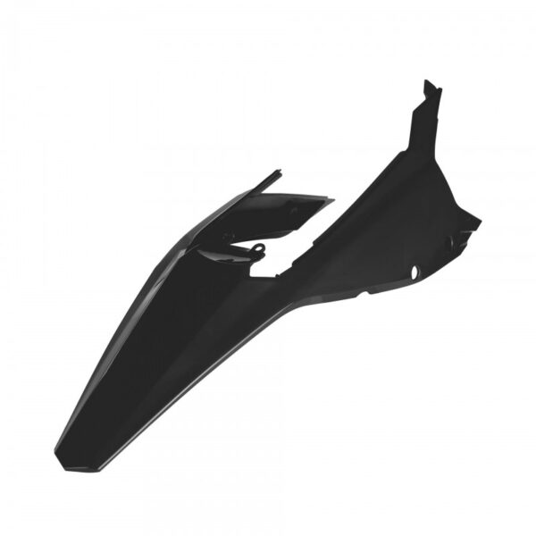 kit plastique beta 125 200 250 300 350 390 430 480 rr x pro 2025 garde boue arrière et plaques latérales polisport noir