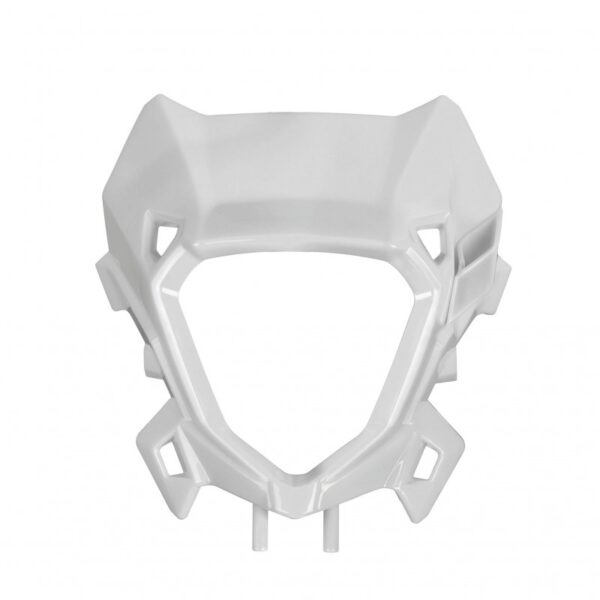 kit plastique beta 125 200 250 300 350 390 430 480 rr x pro 2025 plaque phare avant polisport blanc