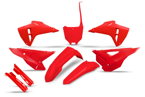 kit plastique honda complet 250 450 crf 2021 2022 2023 2024 ufo restyle 2025 rouge