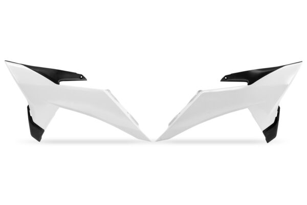 kit plastique ouies de radiateur ufo plast ktm 125 150 250 350 450 sx sxf 2025 2026 blanc