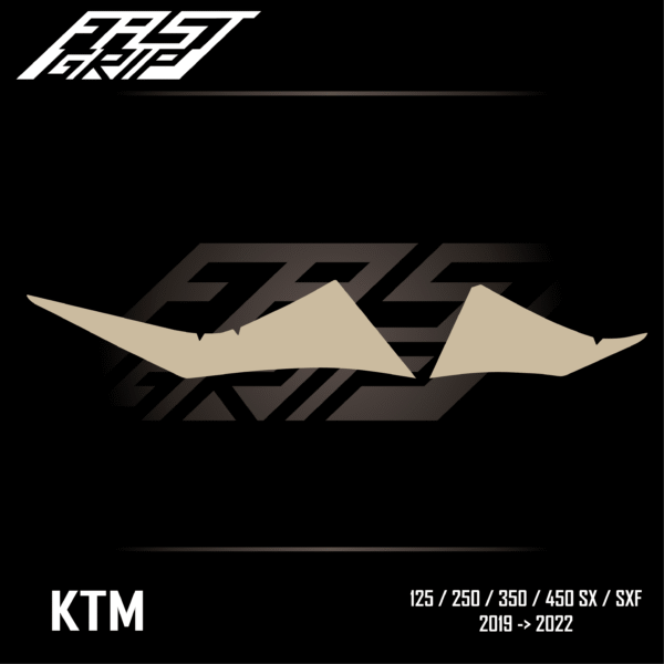 fast grip ktm 125 250 350 450 sx sxf 2019 2020 2021 2022 protection ouies de radiateurs soft grip_Plan de travail 1