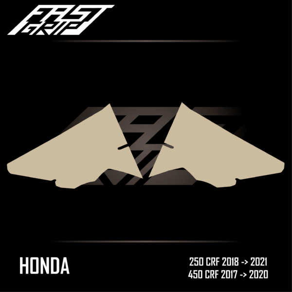 grip protection ouie de radiateur honda 250 450 crf 2017 2018 2019 2020 2021 soft fast grip motocross_Plan de travail 1
