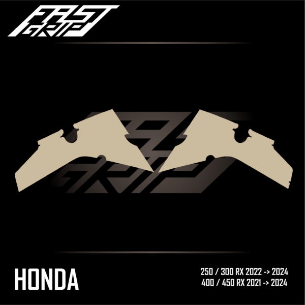 grip protection ouies de radiateur honda 250 300 400 450 rx 2021 2022 2023 2024 soft fast grip-01