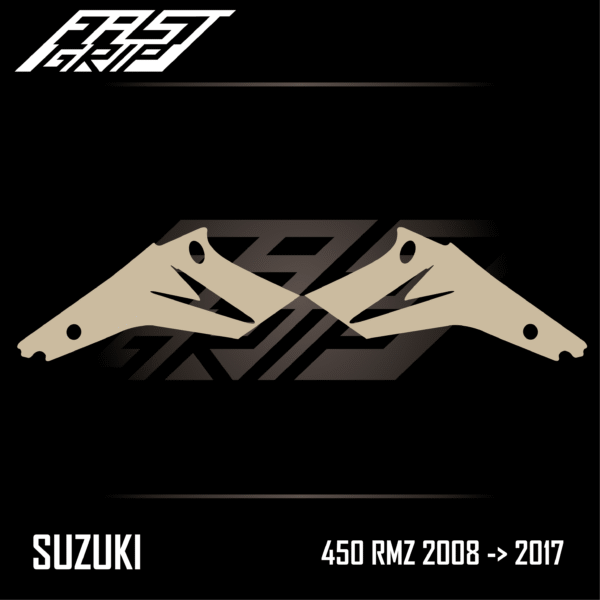 grip protection ouies de radiateur suzuki 450 rmz 2008 2017 full fast grip motocross_Plan de travail 1
