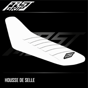 housse de selle stark future ex enduro seat cover motocross blanche