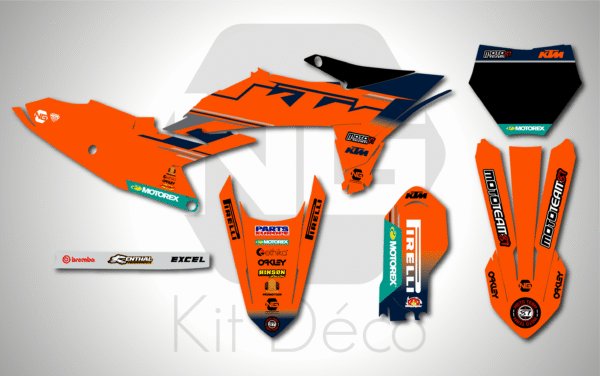 kit déco 85 sx 2025 2026 ktm motocross mt81 2024 ng decals stickers mx graphcis autocollant adhesifs_Plan de travail 1