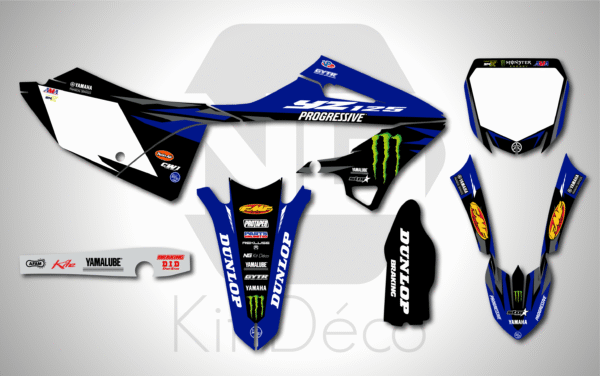 kit déco 125 250 yz yamaha 2022 2023 2024 2025 2026 motocross ng factory 2025 mx decals stickers graphics autocollant adhesifs visuel_Plan de travail 1