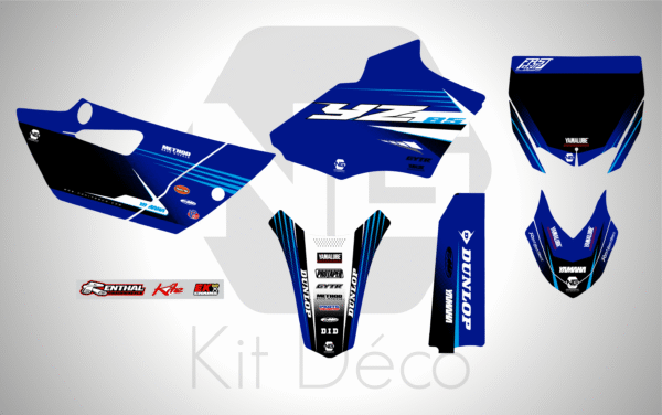 kit déco 85 yz 2015 2016 2017 2018 2019 2020 2021 yamaha motocross ng origine 2025 mx decals stickers graphcis autocollant adhesifs_Plan de travail 1