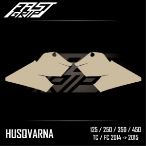 fast grip husqvarna 125 250 350 450 tc fc 2014 2015 protections ouies de radiateur full grip_Plan de travail 1