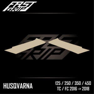 fast grip husqvarna 125 250 350 450 tc fc 2016 2017 2018 protections ouies de radiateur soft grip_Plan de travail 1