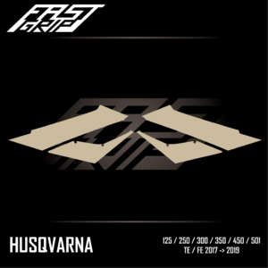 fast grip husqvarna 125 250 350 450 te fe 2017 2018 2019 protections ouies de radiateur full grip_Plan de travail 1