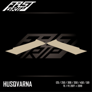 fast grip husqvarna 125 250 350 450 te fe 2017 2018 2019 protections ouies de radiateur soft grip_Plan de travail 1