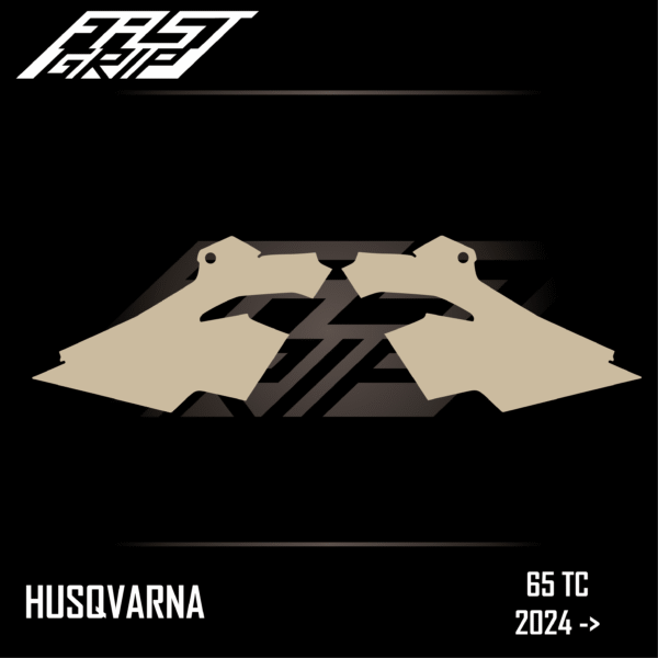 fast grip husqvarna 65 tc 2024 2025 2026 protections ouies de radiateur full grip_Plan de travail 1