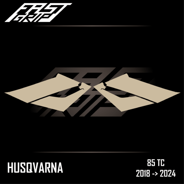 fast grip husqvarna 85 tc 2018 2019 2020 2021 2022 2023 2024 protections ouies de radiateur full grip_Plan de travail 1