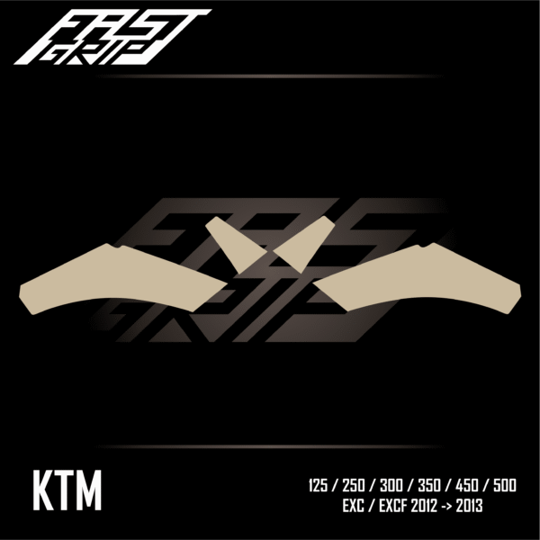 fast grip ktm 125 250 300 350 450 500 exc excf tpi 2012 2013 protections ouies de radiateur full grip-01