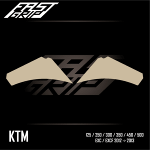 fast grip ktm 125 250 300 350 450 500 exc excf tpi 2012 2013 protections ouies de radiateur soft grip-01