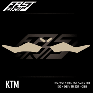 fast grip ktm 125 250 300 350 450 500 exc excf tpi 2017 2018 2019 protections ouies de radiateur full grip-01
