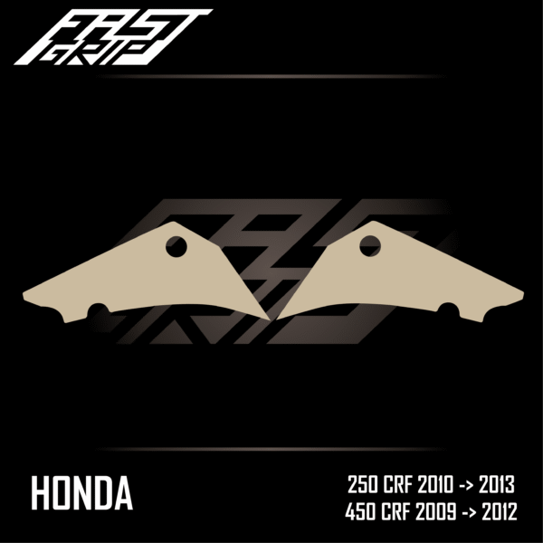 grip protections ouies de radiateur honda 250 450 crf 2009 2010 2011 2012 2013 soft fast grip motocross_Plan de travail 1