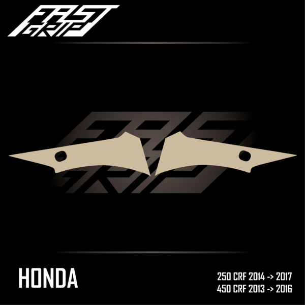 grip protections ouies de radiateur honda 250 450 crf 2013 2014 2015 2016 2017 soft fast grip motocross_Plan de travail 1