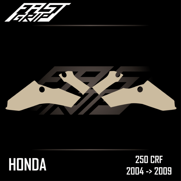grip protections ouies de radiateur honda 250 crf 2004 2005 2006 2007 2008 2009 full fast grip motocross_Plan de travail 1