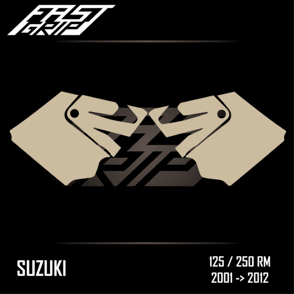 grip protections ouies de radiateur suzuki 125 250 rm 2001 2012 full fast grip motocross_Plan de travail 1