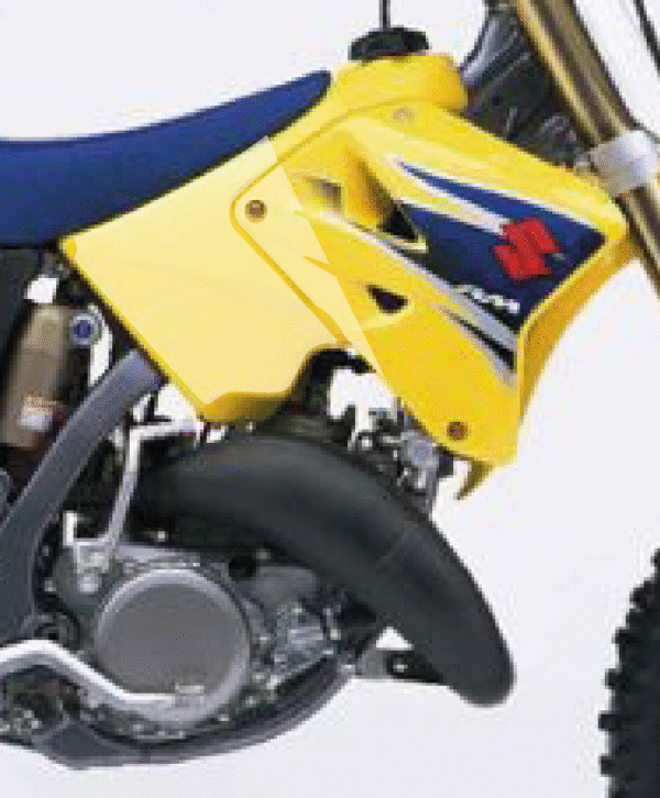 grip protections ouies de radiateur suzuki 125 250 rm 2001 2012 soft fast grip motocross visuel-01
