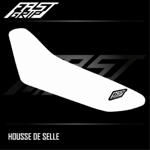 housse de selle monobloc enduro gasgas 125 250 300 350 450 500 ec ecf 2018 2019 2020 seat cover blanche