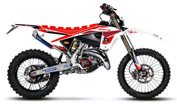 kit déco fantic 125 250 xe 2023 2024 ng motocross l'atelier 46 2025 graphics stickers autocollants adhesifs visuel_Plan de travail 1
