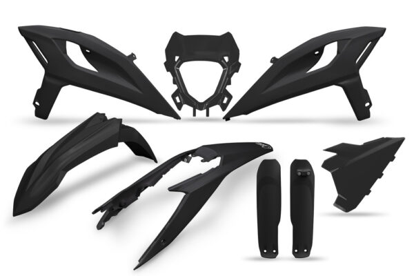 kit plastique beta 125 200 250 300 350 390 430 480 rr x pro 2025 2026 kit complet ufo noir