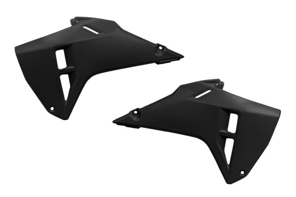 kit plastique honda ouies de radiateur 250 450 crf 2021 2022 2023 2024 ufo restyle 2025 noir
