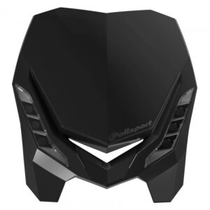 plastique polisport plaque phare enduro e blaze noire
