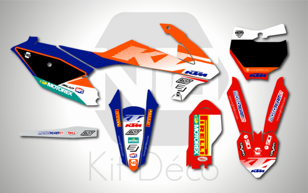 kit déco 85 sx ktm 2018 2019 2020 2021 2022 2023 2024 ng motocross patriot series mx decals stickers graphics autocollant adhesifs_Plan de travail 1