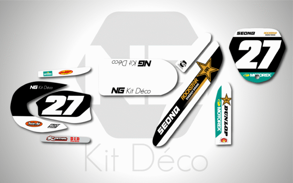 kit déco draisienne sedna mx 12 ng decals husqvarna factory réplica mx decals graphics autocollant adhésifs_Plan de travail 1