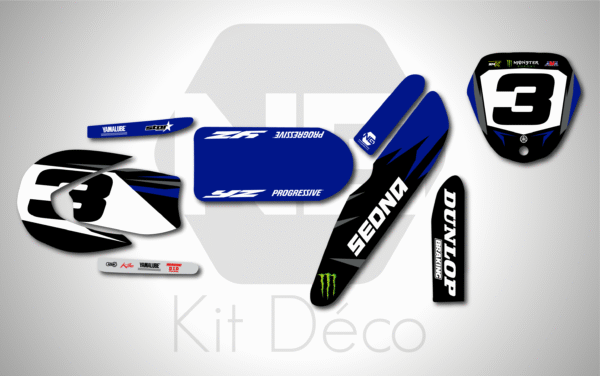 kit déco draisienne sedna mx 12 ng decals yamaha yzf factory réplica mx decals graphics autocollant adhésifs_Plan de travail 1
