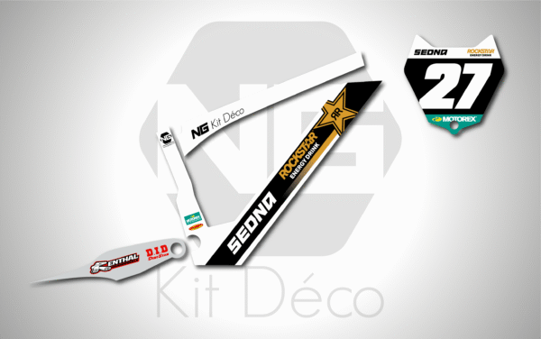 kit déco draisienne sedna sx 18 ng decals husqvarna factory réplica mx decals graphics autocollant adhésifs_Plan de travail 1